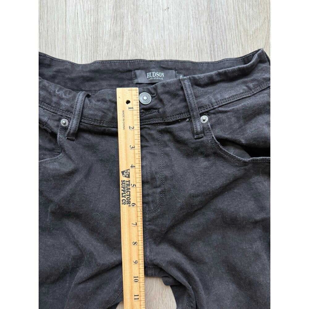 Hudson Women's Black Denim Jeans, women's size 6 - Picture 4 of 7